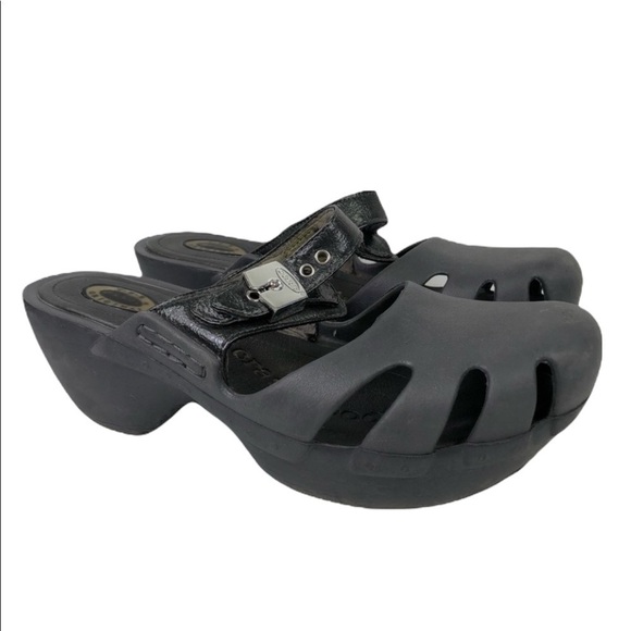 Dr. Scholl’s Feel Crazy Good Rubber Slip On Clog Shoes - Picture 1 of 9